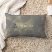 Personalized Color & Text Pillow for Stylish Homes ランバークッション (ブランケット)