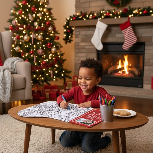 Personalized Color Your Own Christmas Stocking ラージクリスマスストッキング