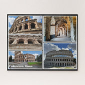 Personalized, Colosseum, Rome, Italy ジグソーパズル (横)