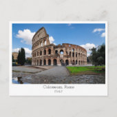 Personalized, Colosseum, Rome, Italy ポストカード (正面)