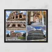Personalized, Colosseum, Rome, Italy ポストカード (正面)