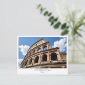 Personalized, Colosseum, Rome, Italy ポストカード (スタンド正面)