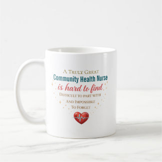 Personalized Community Health Nurse Appreciation  コーヒーマグカップ