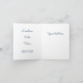 personalized Companyクリスマス・パーティ 招待状 (内部)