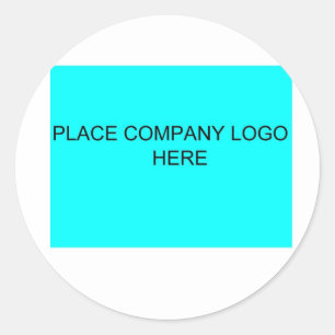 personalized Companyロゴ ラウンドシール