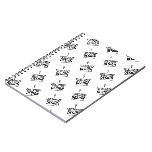 Personalized Company Branded Custom Minimalist  ノートブック (左側)