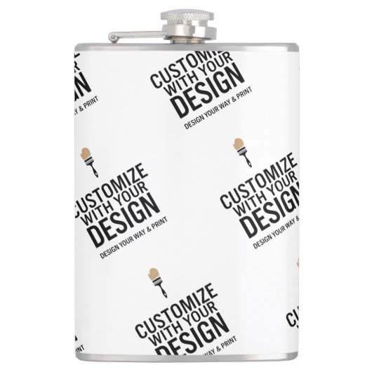Personalized Company Branded Custom Minimalist  フラスク (正面)