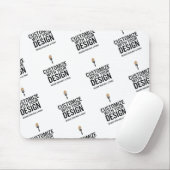 Personalized Company Branded Custom Minimalist  マウスパッド (マウス)