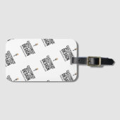 Personalized Company Branded Custom Minimalist  ラゲッジタグ (正面横)