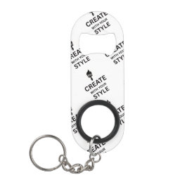 Personalized Company Branded Minimalist Keychain キーホルダー栓抜き