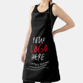 Personalized Company Branding replace your logo エプロン (インサイチュ)