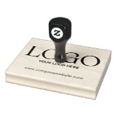 Personalized Company Business Logo Website Modern ラバースタンプ (スタンプ)