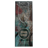 Personalized Company Logo | Branded Packaging ワインギフトバッグ (裏面)