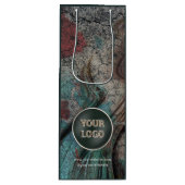 Personalized Company Logo | Branded Packaging ワインギフトバッグ (正面)