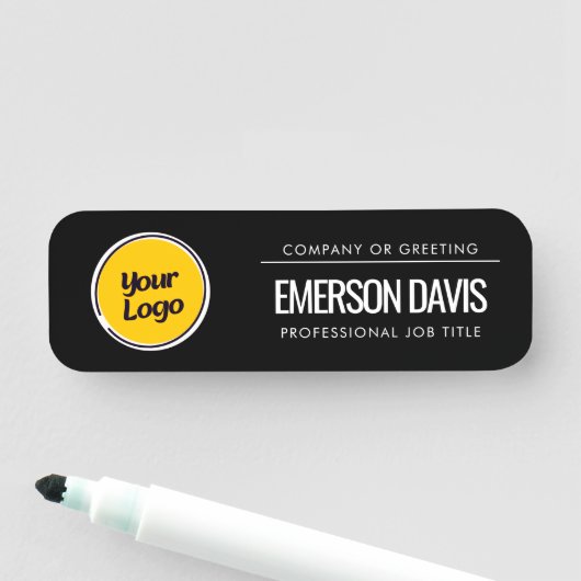 Personalized Company Logo | Custom Business 名札 (インサイチュ)