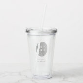 Personalized Company Logo | Custom Business Gift アクリルタンブラー (裏面)