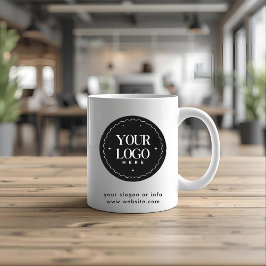 Personalized Company Logo  | Custom Business Gift  コーヒーマグカップ