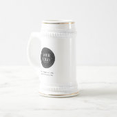 Personalized Company Logo | Custom Business Gift ビールジョッキ (正面左)