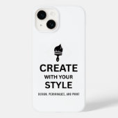 Personalized Company Logo Custom iphone case Case-Mate iPhoneケース (裏面)