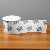 Personalized Company Small Business Custom サテンリボン