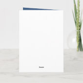 Personalized Congratulations Degree Funny Gorilla カード (裏面)