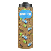 Personalized Construction Vehicles & Workers  タンブラー (正面)