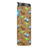 Personalized Construction Vehicles & Workers  タンブラー (回転右)