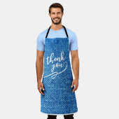 Personalized Cooking Apron Gift for Kitchen, Chef  エプロン (着用した状態)