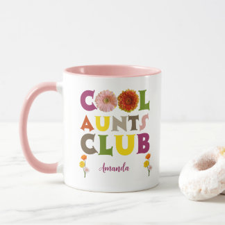 Personalized Cool Aunts Club Coffee マグカップ