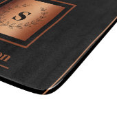 Personalized Copper-Embellished Cutting Board カッティングボード (角)