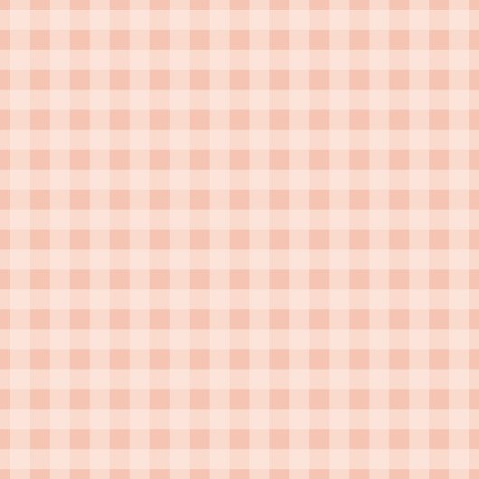 Personalized Coral Plaid Napkins Chic Table Style