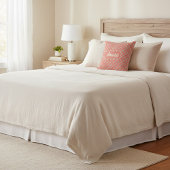 Personalized Coral Polka Dot Throw Pillow  クッション