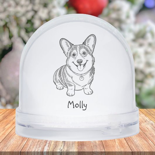 Personalized Corgi Dog Christmas