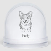 Personalized Corgi Dog Christmas (正面)