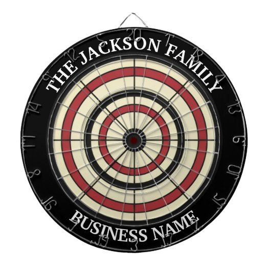 Personalized Corporate Dartboard Office Decor ダーツボード (正面)