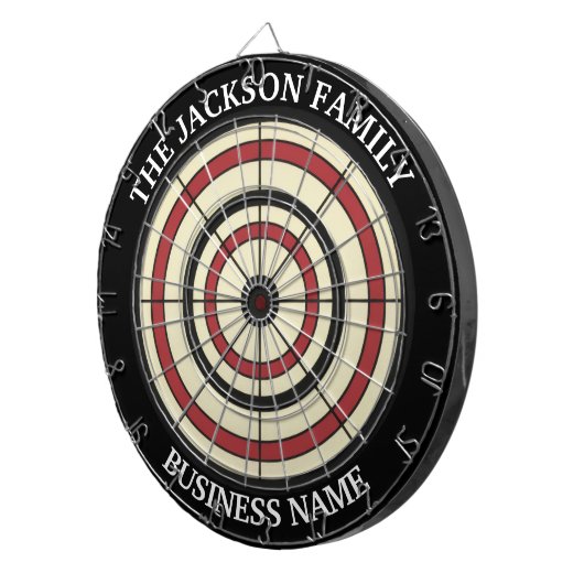 Personalized Corporate Dartboard Office Decor ダーツボード (正面右)