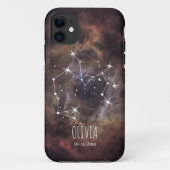 Personalized Cosmic Nebula Constellation Galaxy  Case-Mate iPhoneケース (裏面)