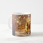 Personalized Couple Christmas Mug – Romantic Custo コーヒーマグカップ (正面左)