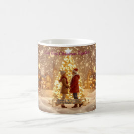 Personalized Couple Christmas Mug – Romantic Custo コーヒーマグカップ