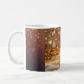 Personalized Couple Christmas Mug – Romantic Custo コーヒーマグカップ (左)