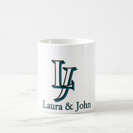 Personalized Couple Initials Mug Valentine Gift コーヒーマグカップ