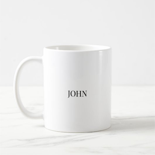 Personalized Couple Mug Set – Custom Name Valentin コーヒーマグカップ (左)
