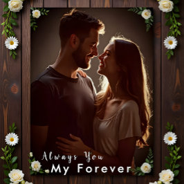 ✅Personalized Couple Photo |Custom Engagement Gift フォトプリント