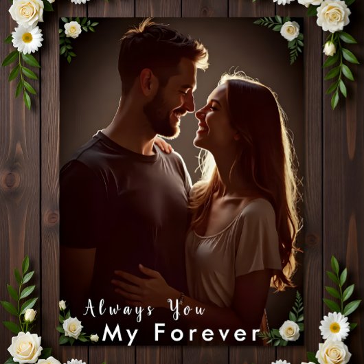 ✅Personalized Couple Photo |Custom Engagement Gift ポスター