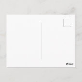 Personalized Couple Photo Valentine's Day Card ポストカード (裏面)