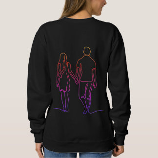 Personalized Couple Sweatshirt  スウェットシャツ