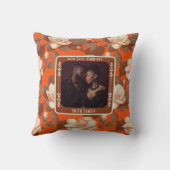 Personalized Couple Wedding Anniversary クッション (裏面)