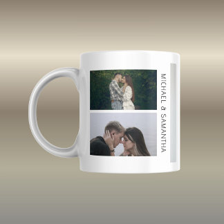Personalized Couples Photo Gift コーヒーマグカップ