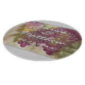 Personalized Couples Wine Themed Charcuterie  カッティングボード (角)