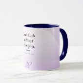 Personalized Coworker Farewell Mug – Custom Name マグカップ (正面右)